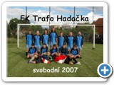 Společné foto FK Trafo Hadačka