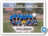 Společné foto FK Trafo Hadačka